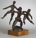 Chaim Gross AustrianAmerican 19041991 Three Acrobats