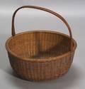 Round Woven Nantucket Basket