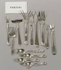 Thirtyseven Assorted Small Silver Flatware Serving Pieces