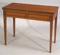 Federal Cherry Inlaid Card Table
