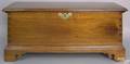 Pennsylvania walnut miniature blanket chest ca 1800