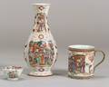 Three Chinese Export Porcelain Items