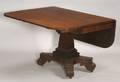 Classical Mahogany Carved and Mahogany Veneer Table