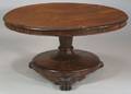 Classical Carved Veneered Rosewood Dining Table