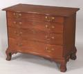 Chippendale Mahogany Serpentine Chest of Drawers