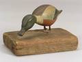 Carved and Painted Folk Art Mallard Drake Figure