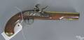 W Ketland  Co brass mounted English flintlock pistol