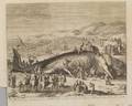 Early Engraving of a Beached Whale