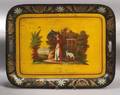 Painted Tinware Tray