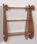 Hanging Maple Wall Shelf