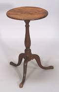 Queen Anne Mahogany Candlestand