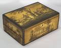 Lithography Decorated Pine Box