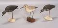 Seven Assorted Painted Shorebird Decoys