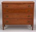 Federal Tiger Maple Chest of Drawers