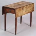 Federal Tiger Maple Pembroke Table