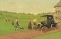 American School 20th Century Summertime at the Golf Course