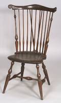Windsor Braced Fanback Side Chair