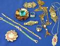 Small Group of Silver and Costume Jewelry