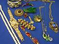 Assortment of Costume Jewelry and a Rhinestone Watch