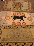 Three Hooked Rugs