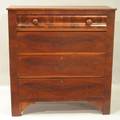 Empire Mahogany Veneer Chest of Drawers