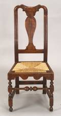 Carved Maple Side Chair