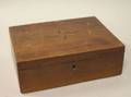 Mahogany Inlaid Lidded Box