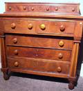 Classical Carved and Inlaid Mahogany and Mahogany Veneer Bureau