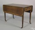 Regency mahogany pembroke table early 19th c