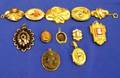 Group of Victorian Pendants and Pins