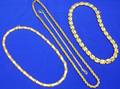 Three Gold Necklaces