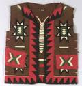 Southwest Pictorial Germantown Yarn Vest