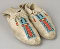 Central Plains Beaded Hide Moccasins