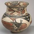 Southwest Polychrome Pottery Olla