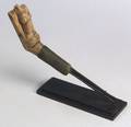 Northeast Wood and Metal Crook Knife