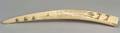 Inuit Ivory Cribbage Board
