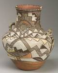 Southwest Polychrome Pottery Jar