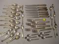 Approximately Fortyfive Pieces of Sterling Silver Flatware