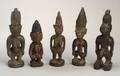 Five African Carved Wood Ibeji Dolls