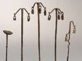 Five African Forged Iron Shrine Objects