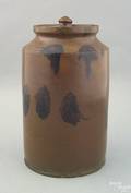 Pennsylvania redware jar 19th c
