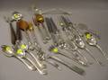 Twentythree Pieces of Sterling Silver Serving Flatware