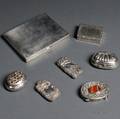 Seven Assorted Silver Boxes