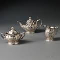 Threepiece Gorham Sterling Silver Tea Service