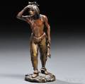 Franz Bergman Coldpainted Bronze Figure of an Indian