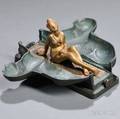 Austrian Erotic Metamorphic Bronze Group