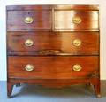 Georgian Mahoganyveneered Chest of Drawers