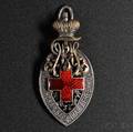 Russian Silver and Enamel Medal
