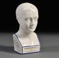 Staffordshire Fowlers Phrenology Bust