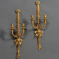 Pair of Dore Bronze Wall Sconces